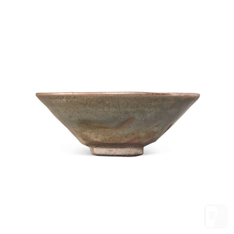 宋 建窰灰釉茶盞 - 图2
